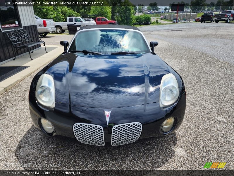 Mysterious Black / Ebony 2006 Pontiac Solstice Roadster