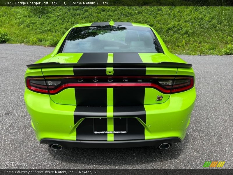 Sublime Metallic / Black 2023 Dodge Charger Scat Pack Plus