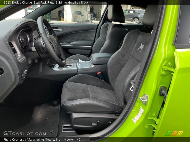 Sublime Metallic / Black 2023 Dodge Charger Scat Pack Plus