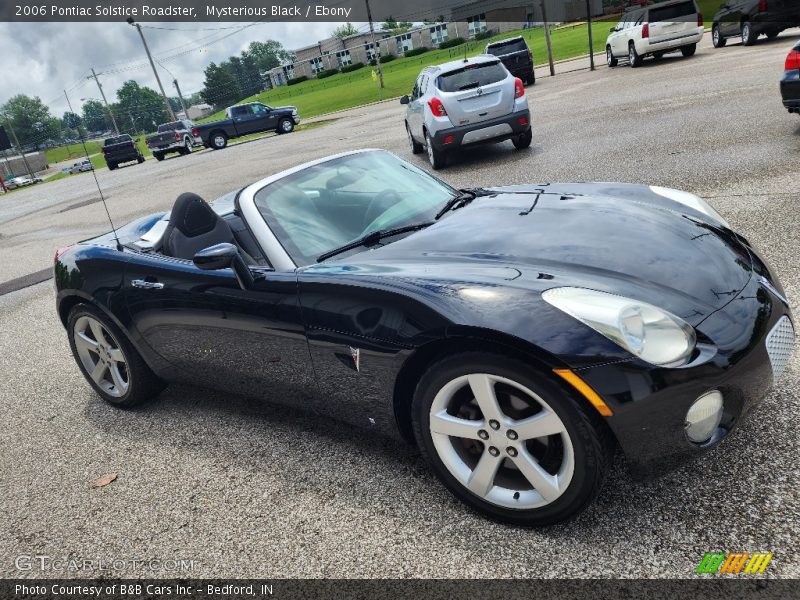 Mysterious Black / Ebony 2006 Pontiac Solstice Roadster