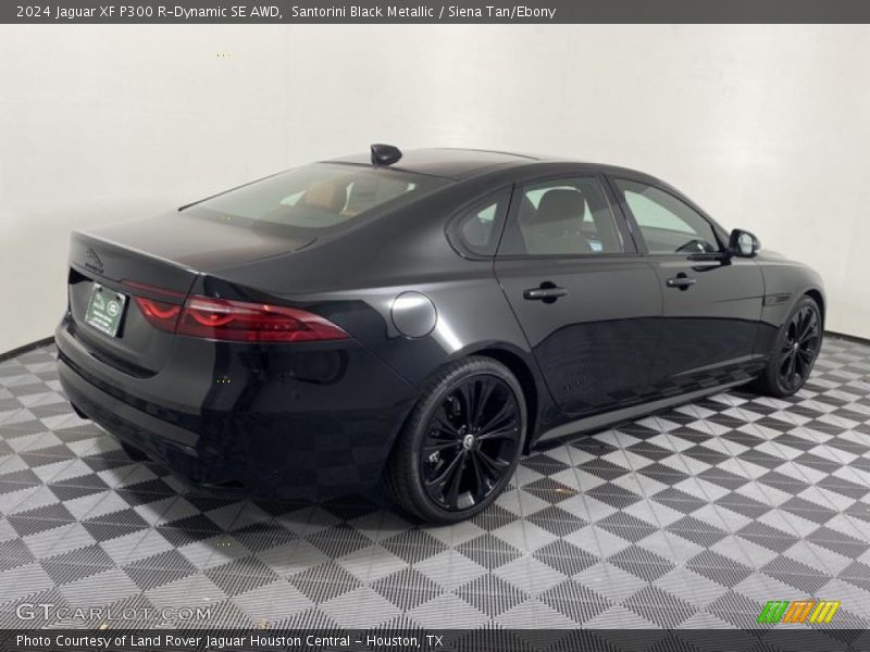 Santorini Black Metallic / Siena Tan/Ebony 2024 Jaguar XF P300 R-Dynamic SE AWD