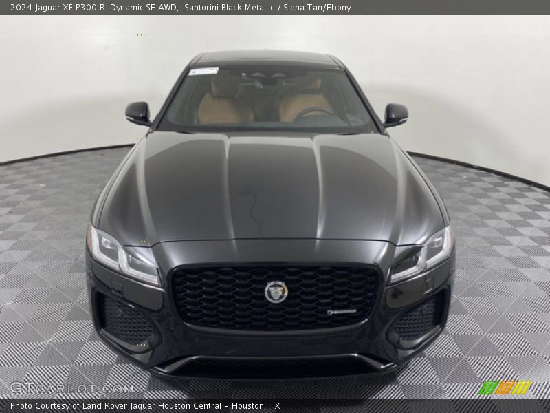Santorini Black Metallic / Siena Tan/Ebony 2024 Jaguar XF P300 R-Dynamic SE AWD