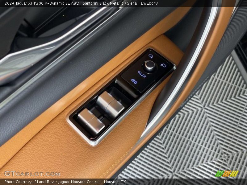 Santorini Black Metallic / Siena Tan/Ebony 2024 Jaguar XF P300 R-Dynamic SE AWD
