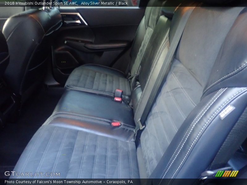 Alloy Silver Metallic / Black 2018 Mitsubishi Outlander Sport SE AWC