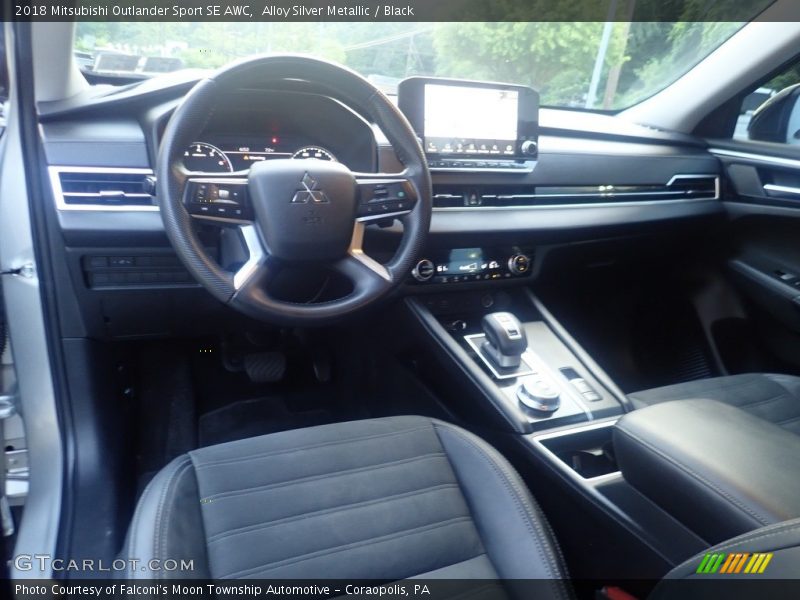 Alloy Silver Metallic / Black 2018 Mitsubishi Outlander Sport SE AWC