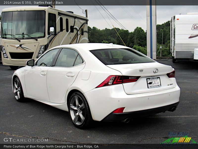 Starfire Pearl / Black 2014 Lexus IS 350