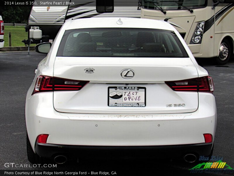 Starfire Pearl / Black 2014 Lexus IS 350