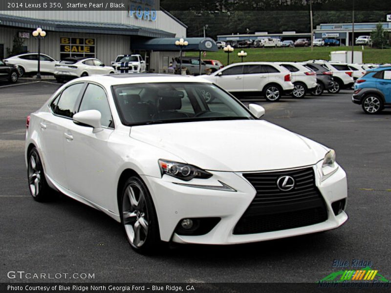 Starfire Pearl / Black 2014 Lexus IS 350