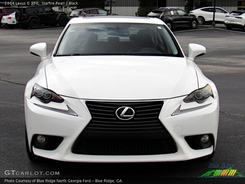 Starfire Pearl / Black 2014 Lexus IS 350