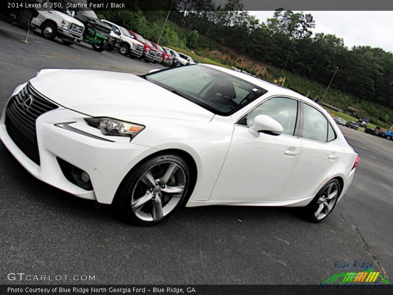 Starfire Pearl / Black 2014 Lexus IS 350