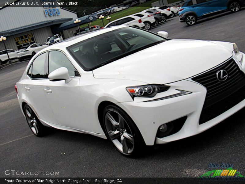 Starfire Pearl / Black 2014 Lexus IS 350