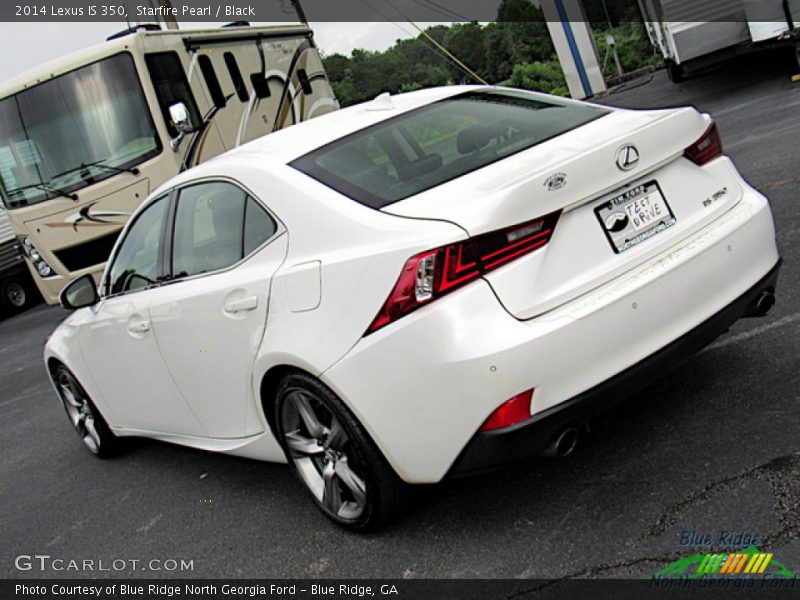 Starfire Pearl / Black 2014 Lexus IS 350