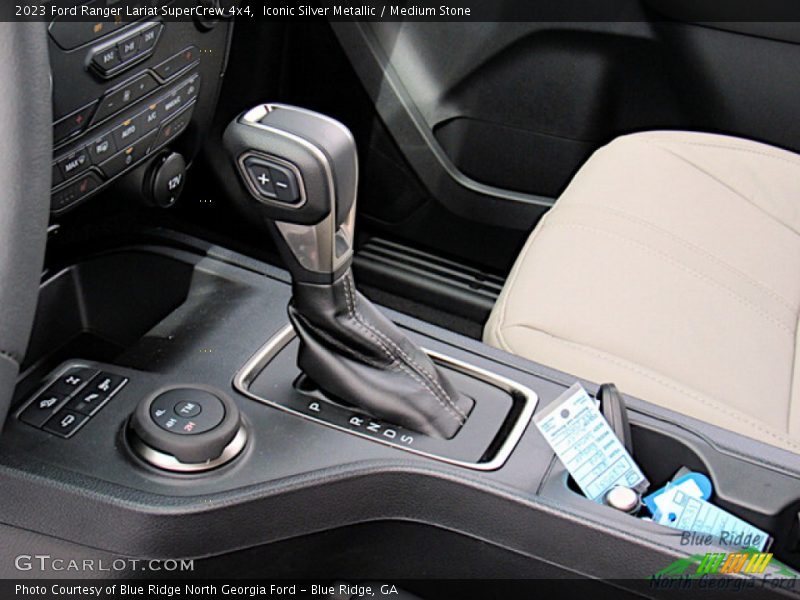 Iconic Silver Metallic / Medium Stone 2023 Ford Ranger Lariat SuperCrew 4x4