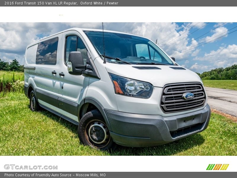 Oxford White / Pewter 2016 Ford Transit 150 Van XL LR Regular