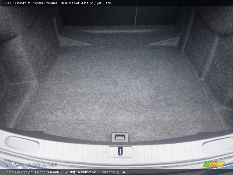 Blue Velvet Metallic / Jet Black 2018 Chevrolet Impala Premier
