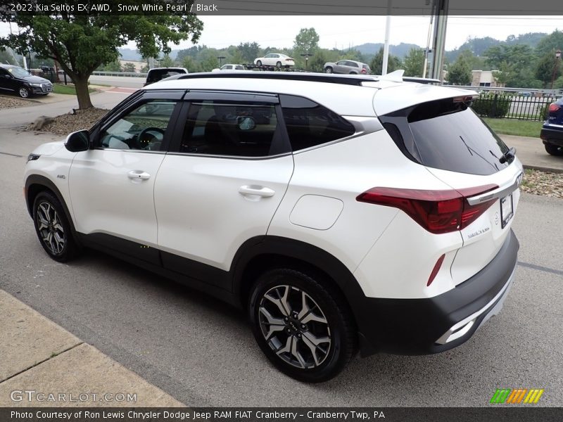 Snow White Pearl / Black 2022 Kia Seltos EX AWD