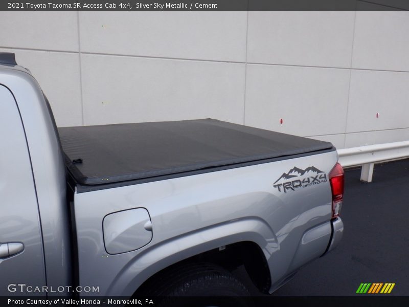 Silver Sky Metallic / Cement 2021 Toyota Tacoma SR Access Cab 4x4