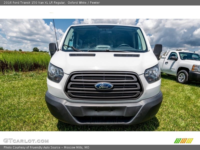 Oxford White / Pewter 2016 Ford Transit 150 Van XL LR Regular