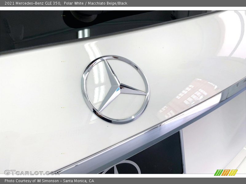 Polar White / Macchiato Beige/Black 2021 Mercedes-Benz GLE 350