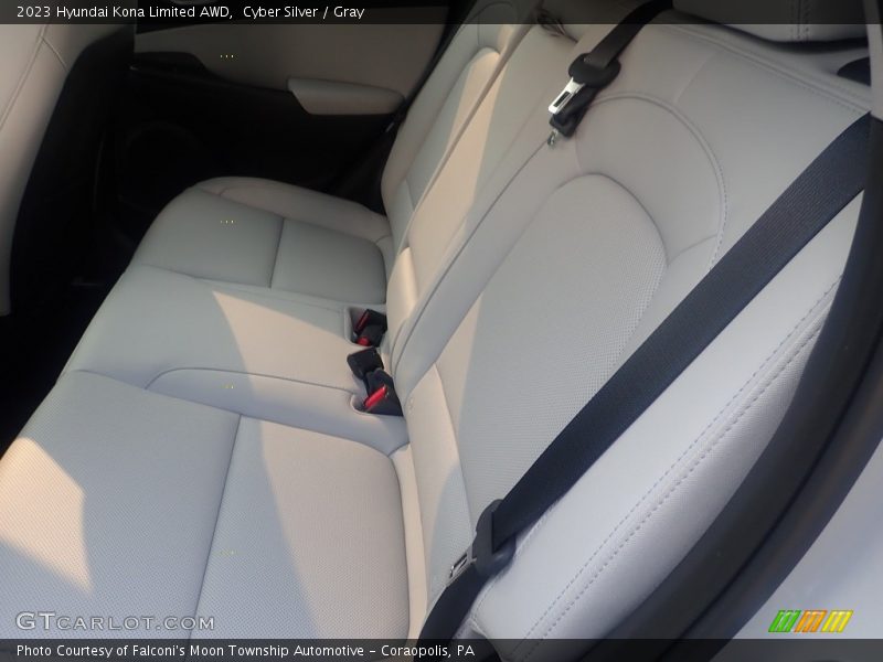 Cyber Silver / Gray 2023 Hyundai Kona Limited AWD