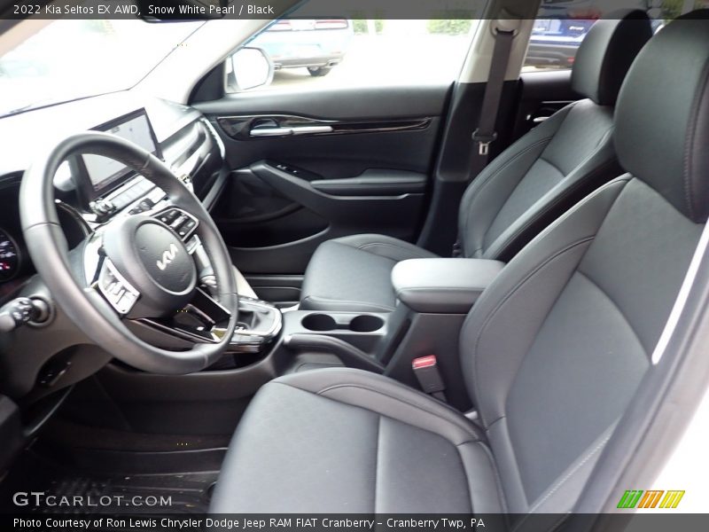 Snow White Pearl / Black 2022 Kia Seltos EX AWD