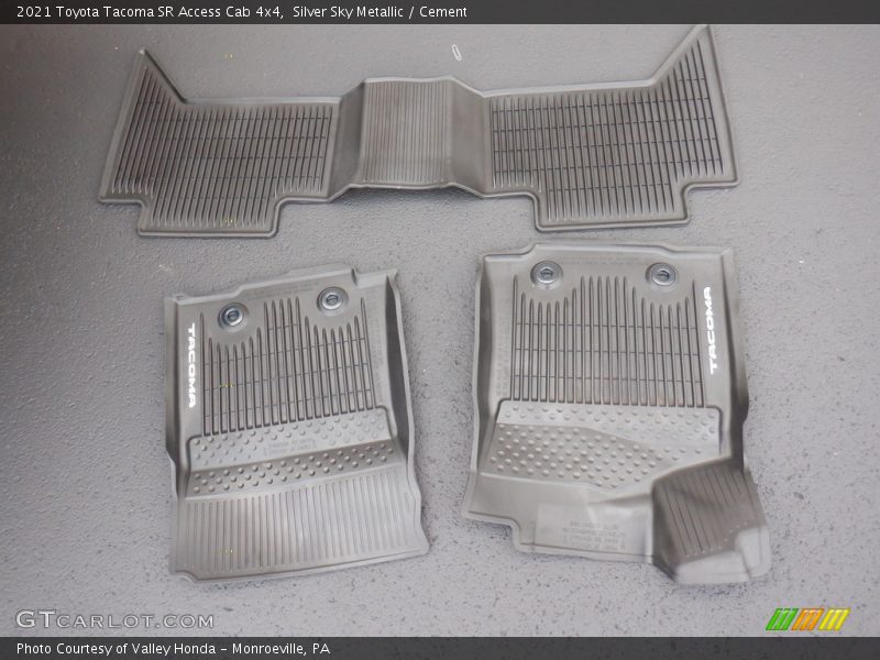 Silver Sky Metallic / Cement 2021 Toyota Tacoma SR Access Cab 4x4
