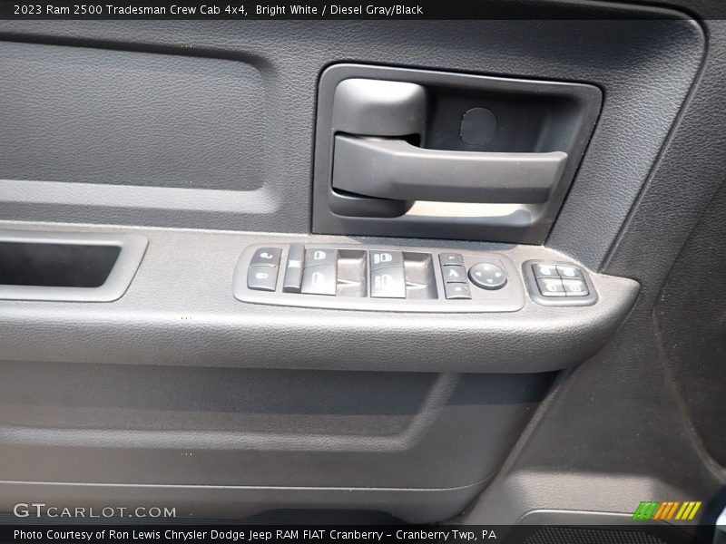 Bright White / Diesel Gray/Black 2023 Ram 2500 Tradesman Crew Cab 4x4