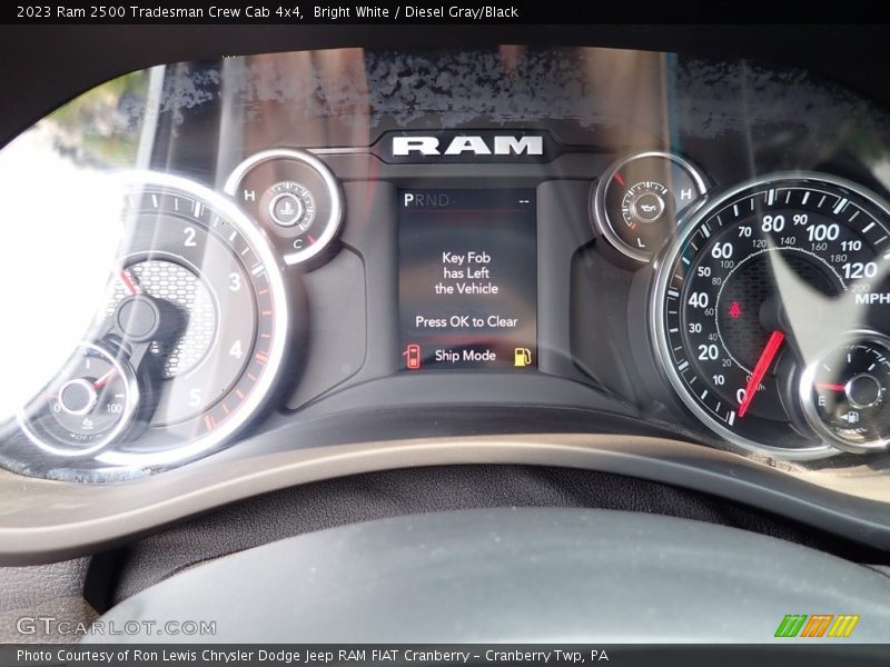  2023 2500 Tradesman Crew Cab 4x4 Tradesman Crew Cab 4x4 Gauges