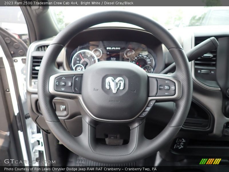  2023 2500 Tradesman Crew Cab 4x4 Steering Wheel
