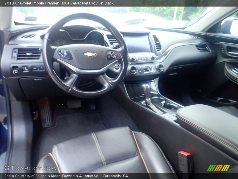 Blue Velvet Metallic / Jet Black 2018 Chevrolet Impala Premier