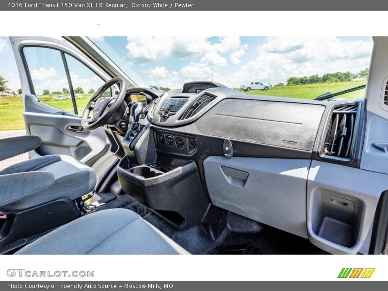 Oxford White / Pewter 2016 Ford Transit 150 Van XL LR Regular