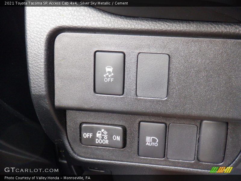 Silver Sky Metallic / Cement 2021 Toyota Tacoma SR Access Cab 4x4