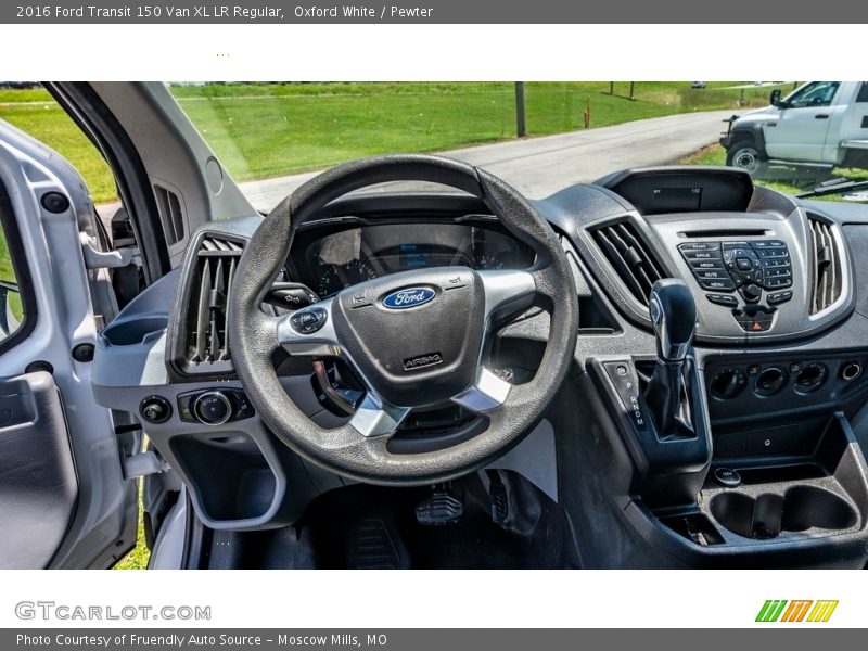 Oxford White / Pewter 2016 Ford Transit 150 Van XL LR Regular