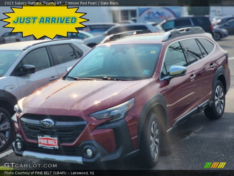 Crimson Red Pearl / Slate Black 2023 Subaru Outback Touring XT