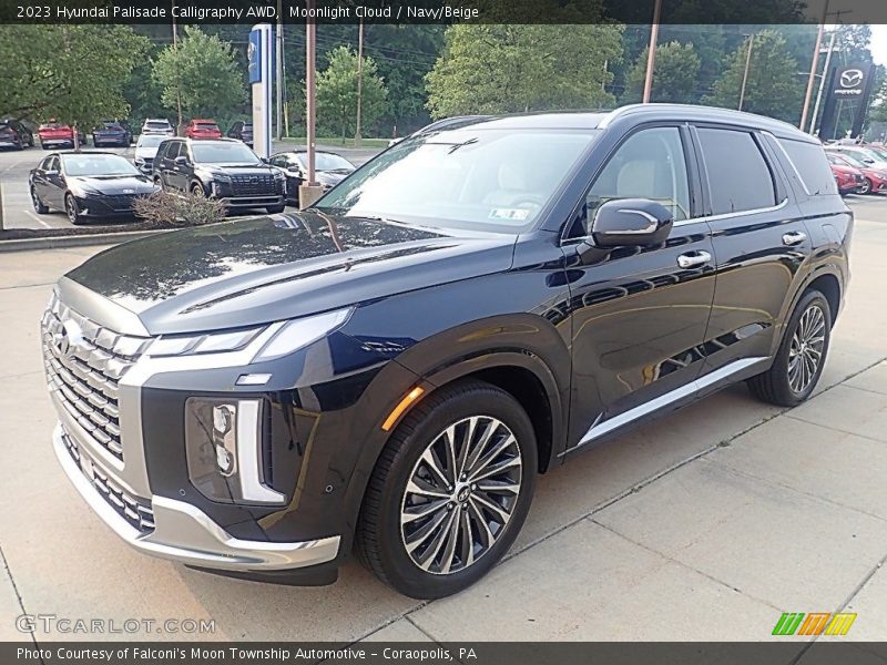 Moonlight Cloud / Navy/Beige 2023 Hyundai Palisade Calligraphy AWD