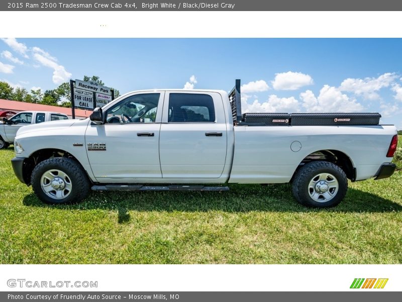 Bright White / Black/Diesel Gray 2015 Ram 2500 Tradesman Crew Cab 4x4