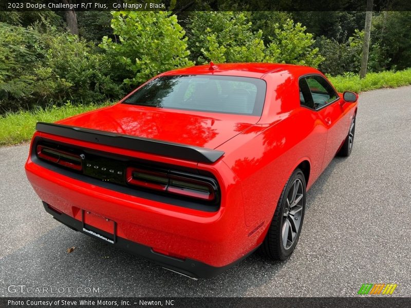 Go Mango / Black 2023 Dodge Challenger R/T Plus