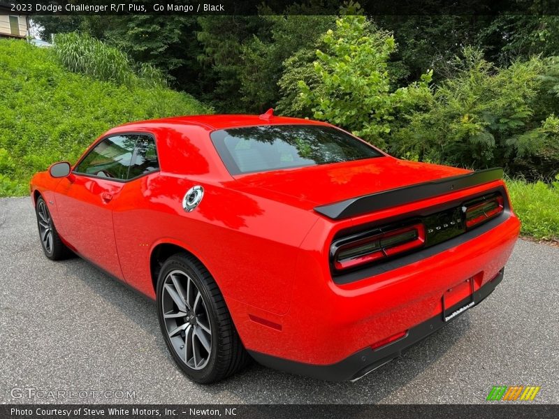 Go Mango / Black 2023 Dodge Challenger R/T Plus