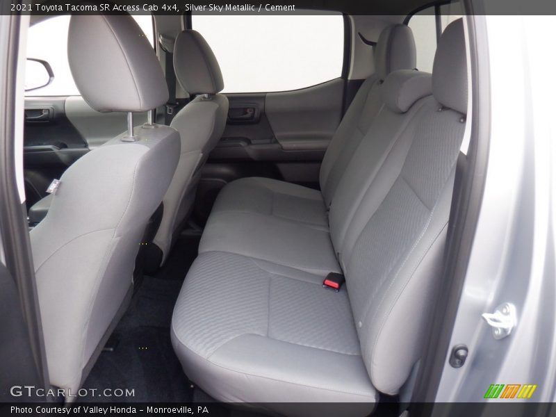 Silver Sky Metallic / Cement 2021 Toyota Tacoma SR Access Cab 4x4