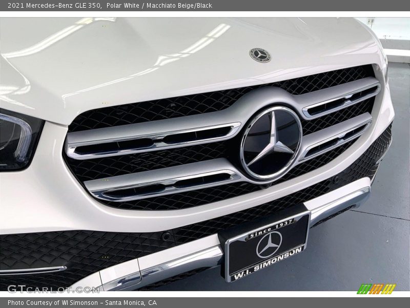 Polar White / Macchiato Beige/Black 2021 Mercedes-Benz GLE 350