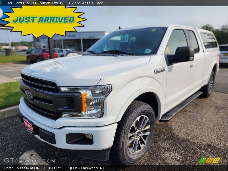 Oxford White / Black 2020 Ford F150 XLT SuperCrew 4x4