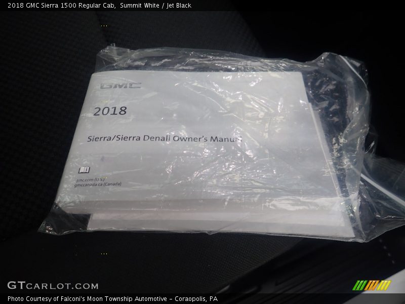 Books/Manuals of 2018 Sierra 1500 Regular Cab
