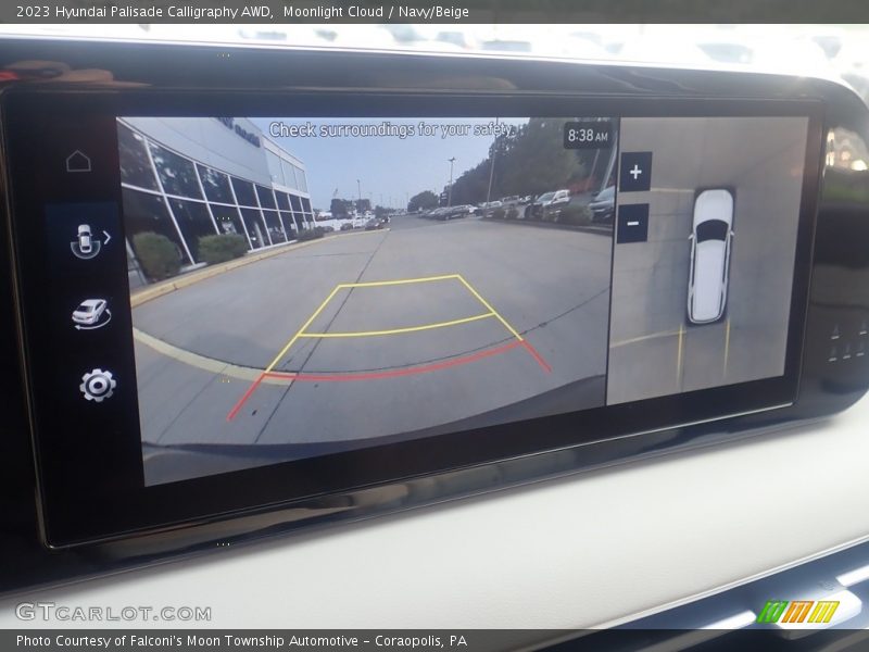 Moonlight Cloud / Navy/Beige 2023 Hyundai Palisade Calligraphy AWD