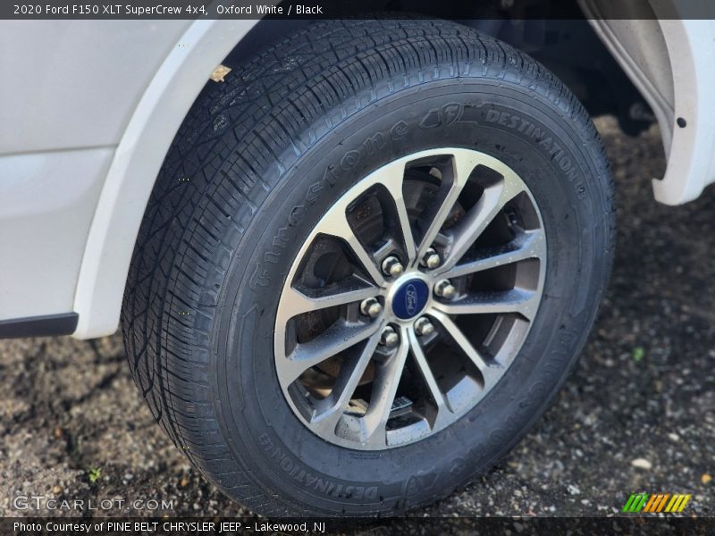 Oxford White / Black 2020 Ford F150 XLT SuperCrew 4x4