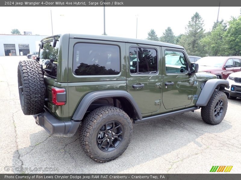  2024 Wrangler 4-Door Willys 4xe Hybrid Sarge Green