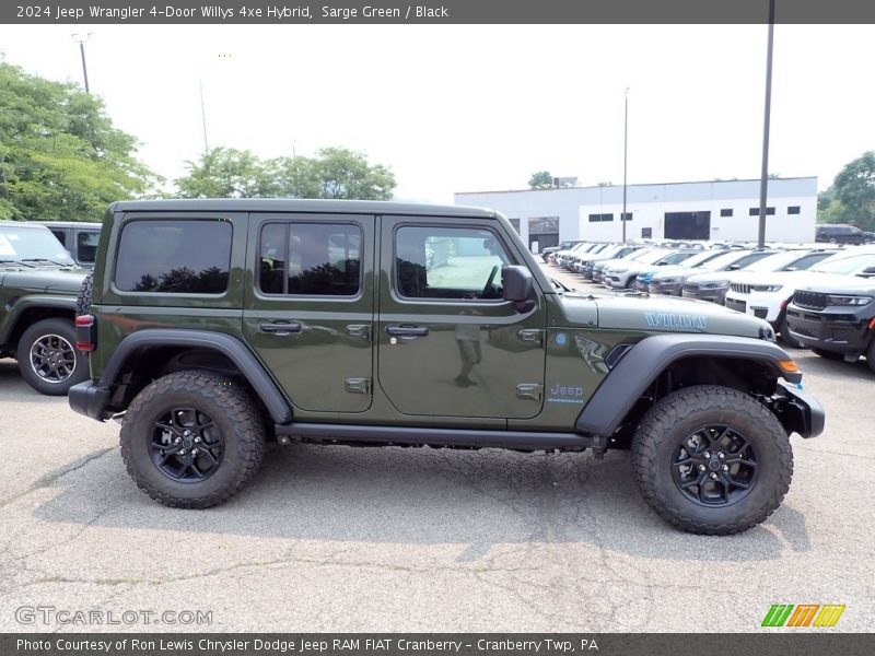  2024 Wrangler 4-Door Willys 4xe Hybrid Sarge Green