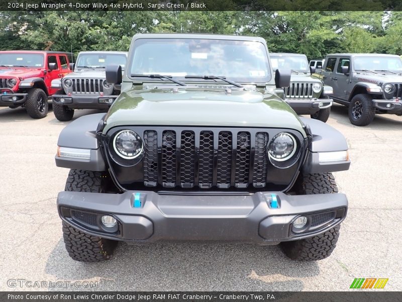  2024 Wrangler 4-Door Willys 4xe Hybrid Sarge Green