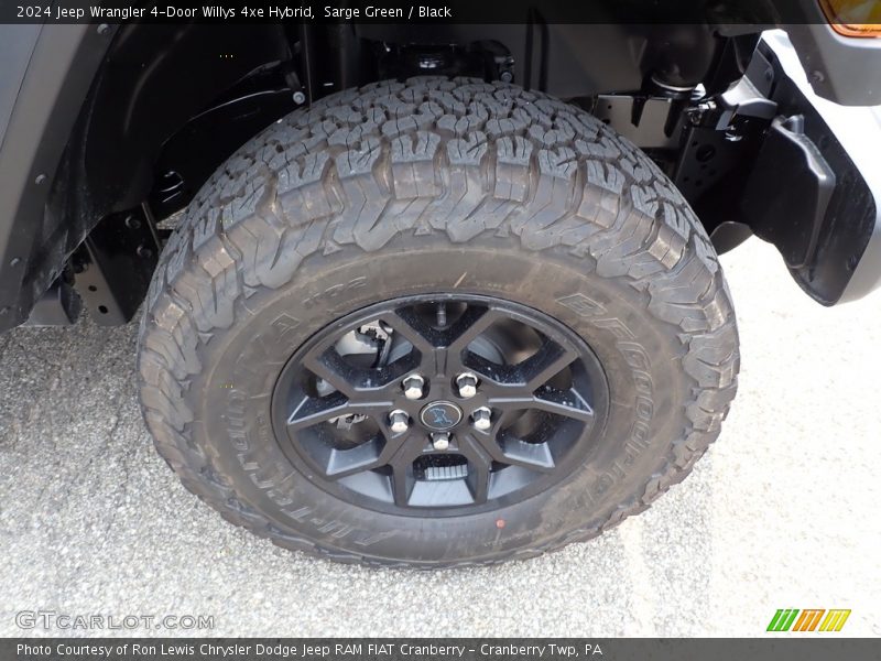  2024 Wrangler 4-Door Willys 4xe Hybrid Wheel