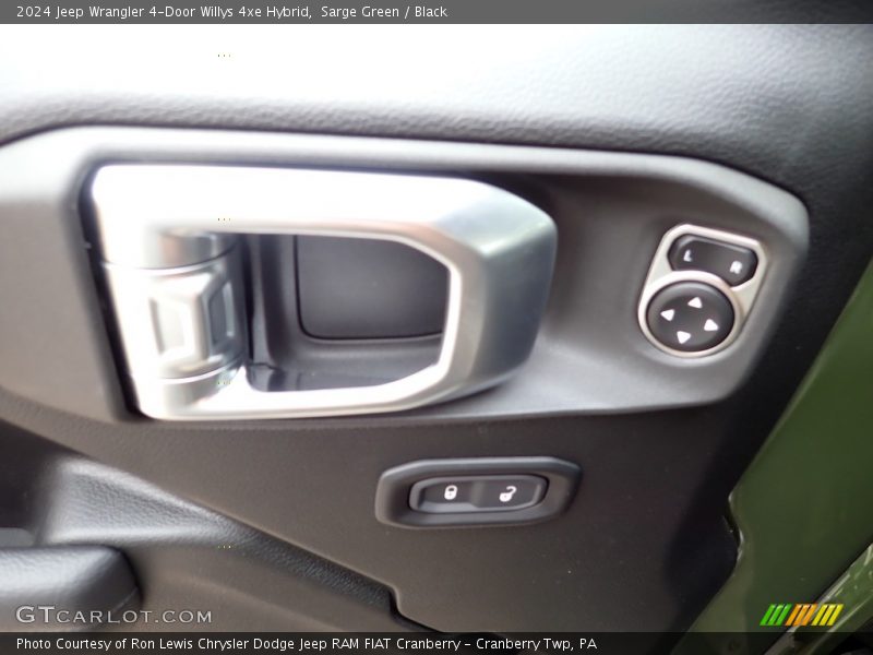 Door Panel of 2024 Wrangler 4-Door Willys 4xe Hybrid