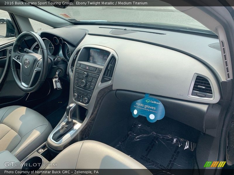 Ebony Twilight Metallic / Medium Titanium 2016 Buick Verano Sport Touring Group